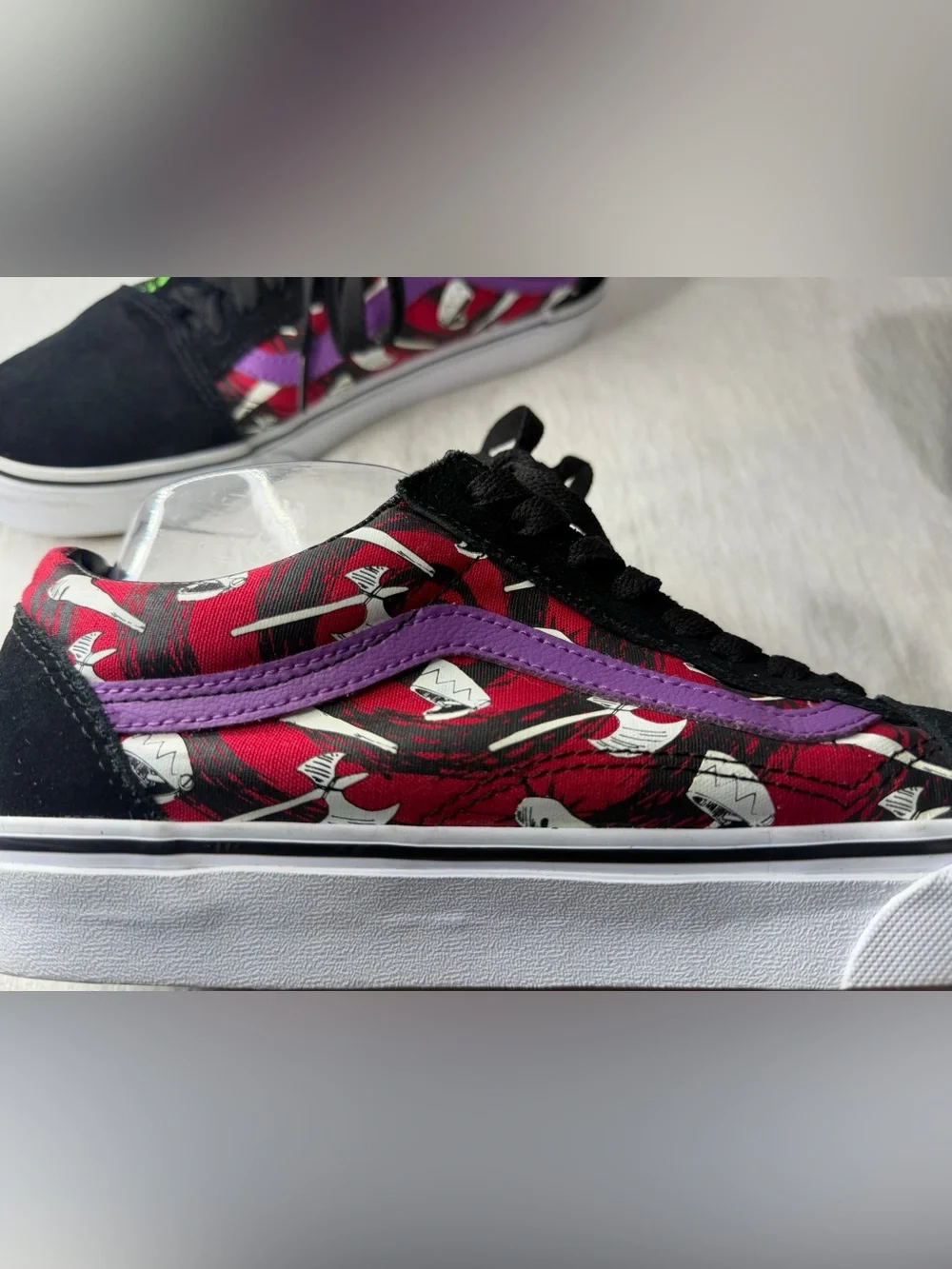 Nightmare Before Christmas x Vans High-Top Sneakers Black,Green,Purple M9.5/W11